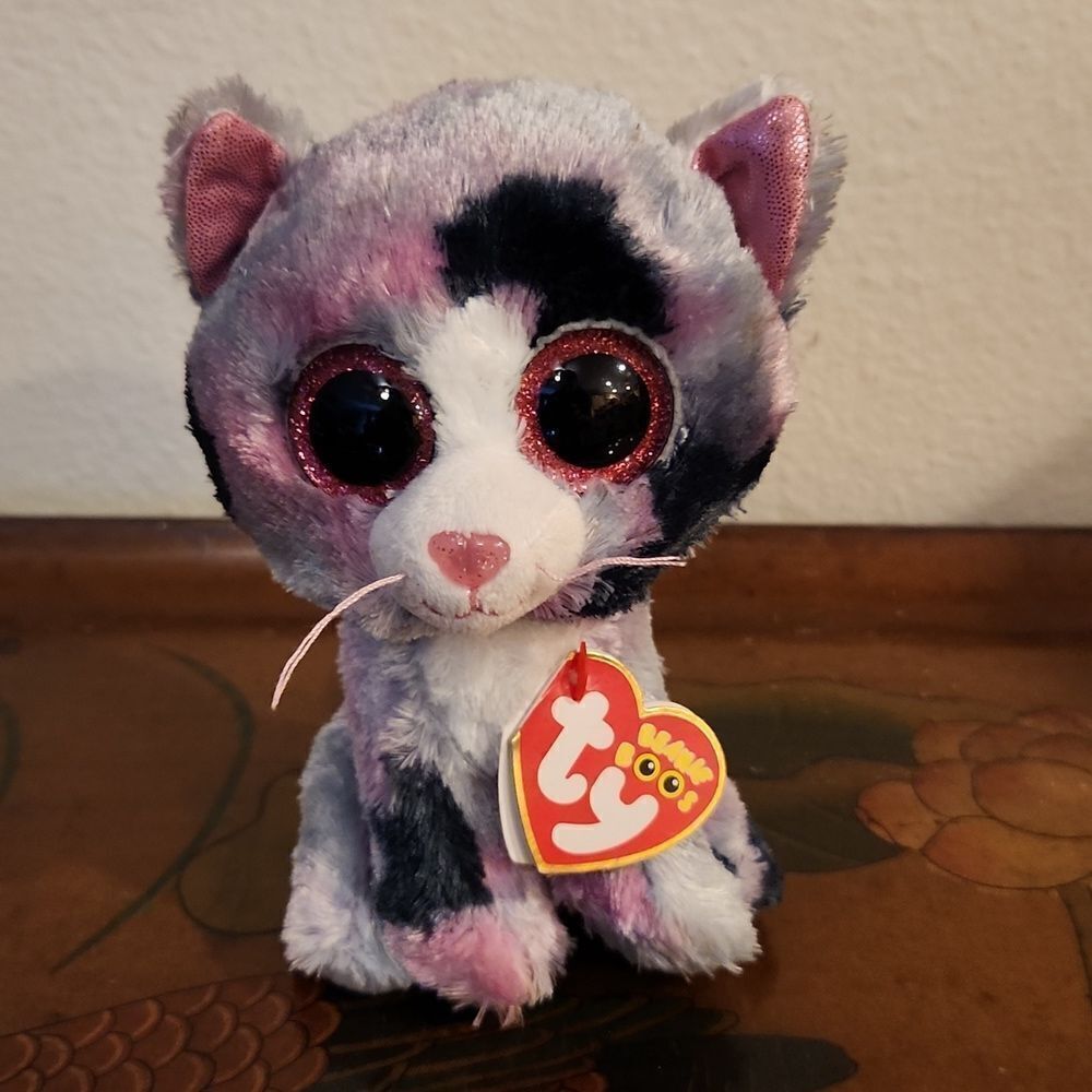 Ty Silk Beanie Boos Lindi 2016 Plush 6"